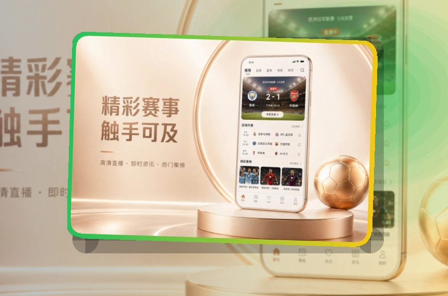 开云 App亮点,赛事入口更有层次 页面展示